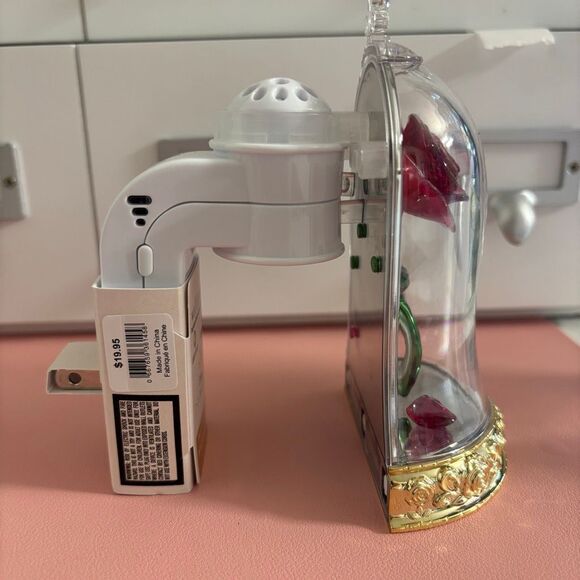 Bath & Body Works Disney Princess Wallflower Plug In Belle Rose nightlight NEW - Picture 4 of 9